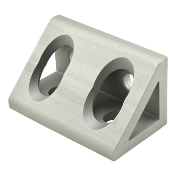 30-4134 -  30 Series 4 Hole - Wide Gusseted Inside Corner Bracket