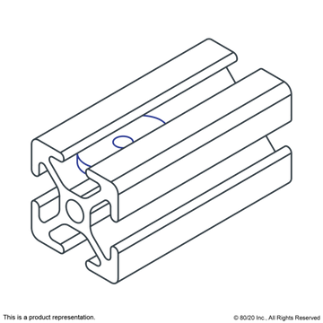 3276 10-32 Slide-in Economy T-Nut - Centered Thread - 0