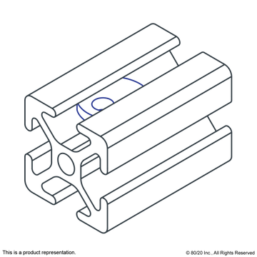 3278 5/16-18 Slide-in Economy T-Nut - Offset Thread - 0