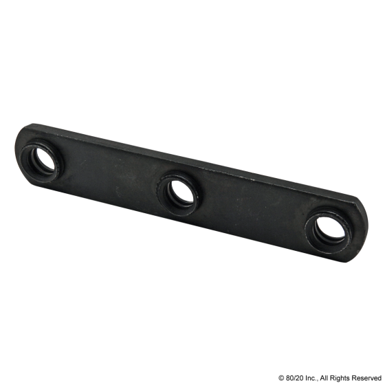 3287 - 1/4-20 Triple Slide-in Economy T-Nut