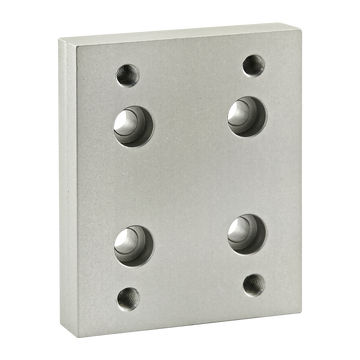40-2420 -  40 Series Flange Mount Caster Base Plate