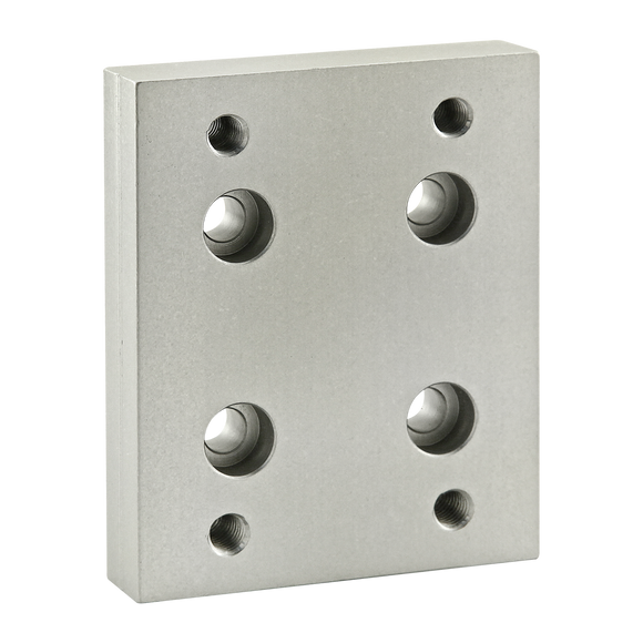 40-2420 -  40 Series Flange Mount Caster Base Plate