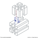 33460 - 10 Series Hidden Corner Connector: Inside-Outside-4