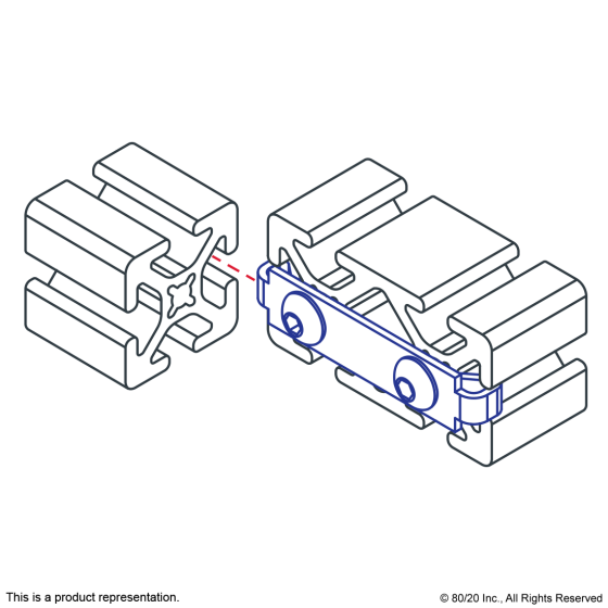 3351 - 10 Series Double End Fastener Clip