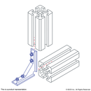 3364 - 15 Series 90 Degree Inside Corner Connector-3