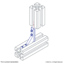 3364 - 15 Series 90 Degree Inside Corner Connector-4