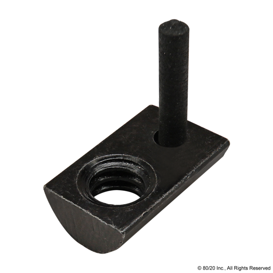 3376 - 1/4-20 Roll-In T-Nut with Flex Handle