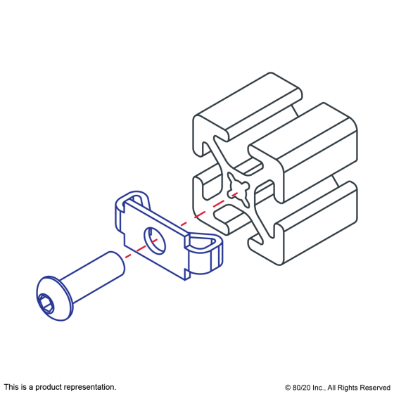 3379 - 15 Series Standard End Fastener Clip