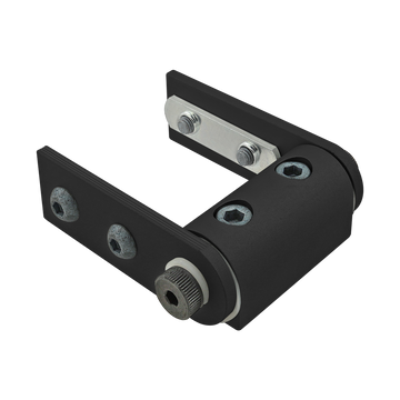 25-4178-BLACK -  25 Series Standard Universal Dynamic Pivot Assembly with Dual Straight Arms