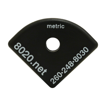 40-2033 -  40 Series End Cap with Push-In Fastener