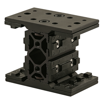 6735-BLACK -  10 Series Short - Double Mount Unibearing&trade; Assembly