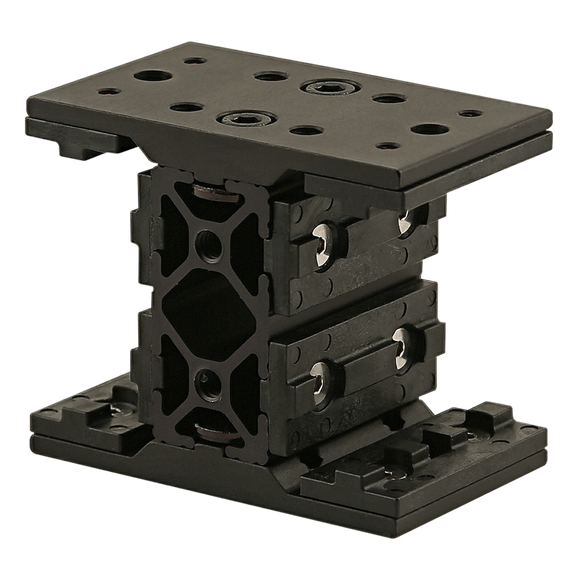 6735-BLACK -  10 Series Short - Double Mount Unibearing&trade; Assembly