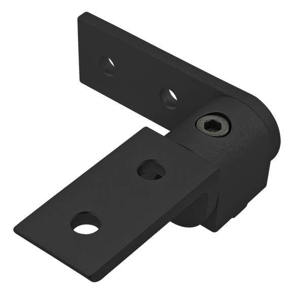 4157-BLACK -  10 Series 0 Degree&nbsp;Standard Structural Pivot Assembly with Straight and "L" Arm