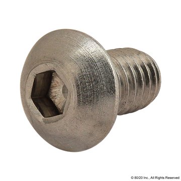 3609 - 5/16-18 x .500" Button Head Socket Cap Screw (BHSCS)