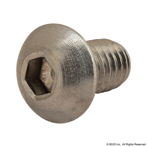3609 - 5/16-18 x .500" Button Head Socket Cap Screw (BHSCS)