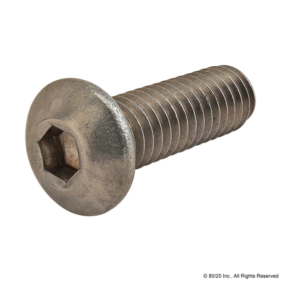 3621 - 5/16-18 x 1.000" Button Head Socket Cap Screw (BHSCS)