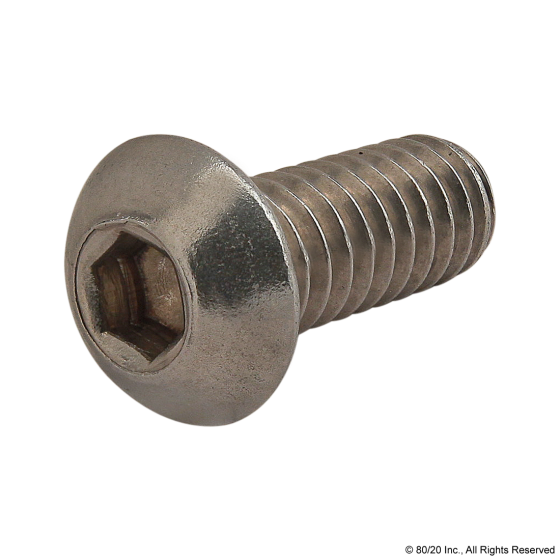 3663 - 1/4-20 x .625" Button Head Socket Cap Screw (BHSCS)