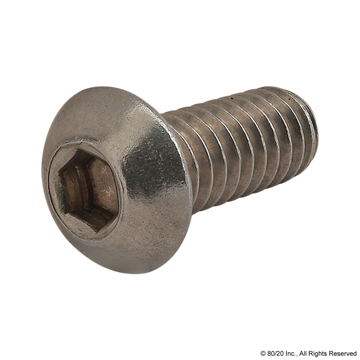 3663 - 1/4-20 x .625" Button Head Socket Cap Screw (BHSCS)
