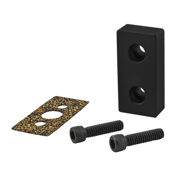 2341-BLACK -  10 Series 2-Hole Pressure Manifold Stopper Plate