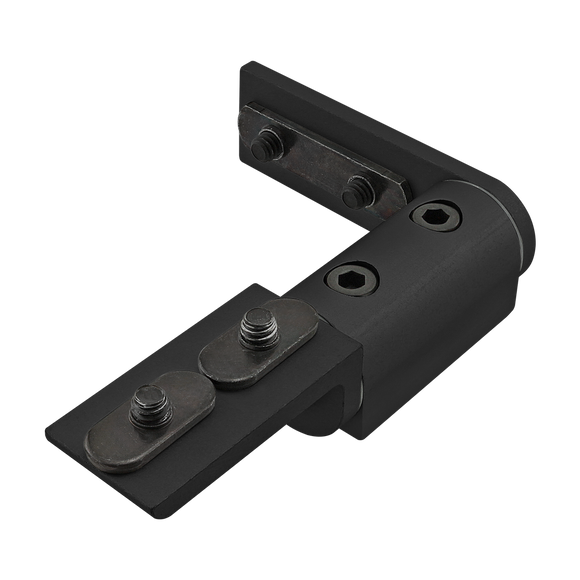 4163-BLACK -  10 Series Standard Universal Dynamic Pivot Assembly with Straight and "L" Arm