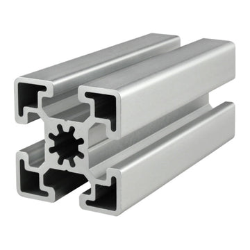 45-4545-6.05M -  45mm X 45mm X 6.05M T-Slotted Profile - Four Open T-Slots