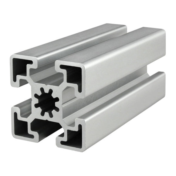 45-4545-6.05M -  45mm X 45mm X 6.05M T-Slotted Profile - Four Open T-Slots