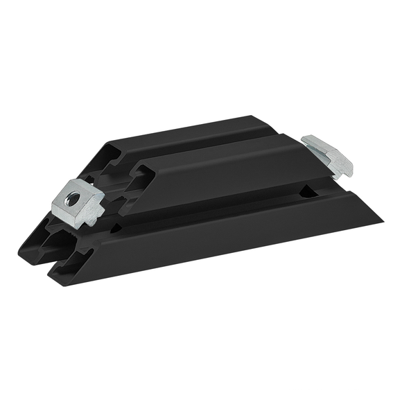 45-2561-BLACK -  45-4545-Lite-Black 45 Degree Support, 160mm Long