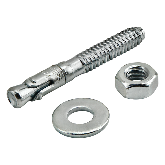 2904 -  Wedge Floor Anchor: 1/4-20 x 1.750"