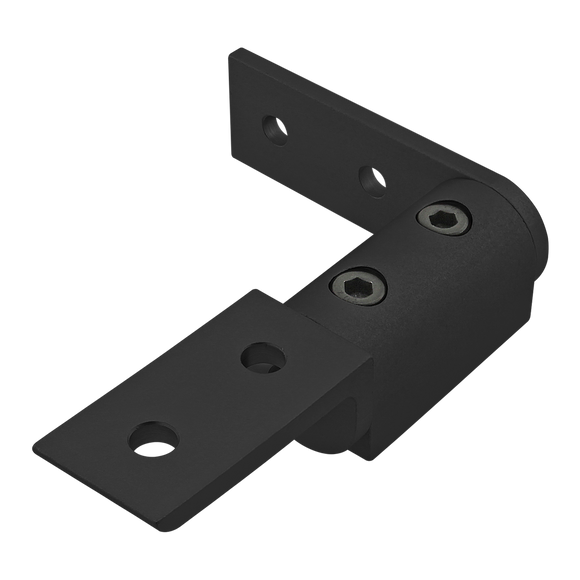4159-BLACK -  10 Series Universal&nbsp;Standard Structural Pivot Assembly with Straight and "L" Arm
