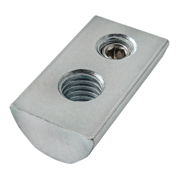 3898 -  M6 Roll-In T-Nut with Set Screw