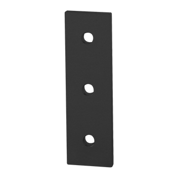 30-4306-BLACK -  30 Series 3 Hole - Straight Flat Plate