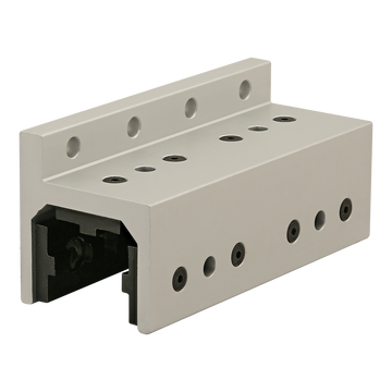 40-6531 -  40 Series 3 Slot Mount - Single Flange Long High-Cycle Linear Bearing with Brake Holes