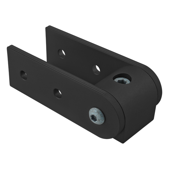 40-4398-BLACK -  40 Series 90 Degree&nbsp;Standard Structural Pivot Assembly with Dual Straight Arms