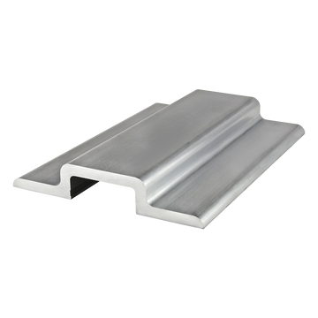25-8611-4M -  25 S DOUBLE RETAINER ANGLE-MILL FINISH 4M BAR