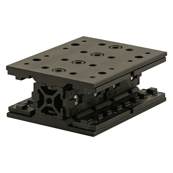 6736-BLACK -  10 Series Long - Double Mount Unibearing&trade; Assembly