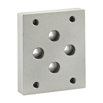 2426 -  15 Series Flange Mount Caster Base Plate