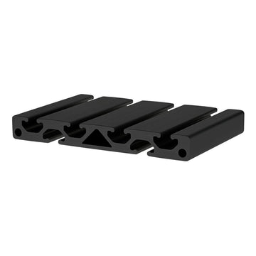 40-1620-6.05M-BLACK-FB -  160mm x 20mm T-Slotted Profile 6.05M Ext