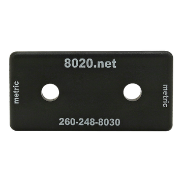 40-2045 - 40-4080 End Cap Black w/ Push-In