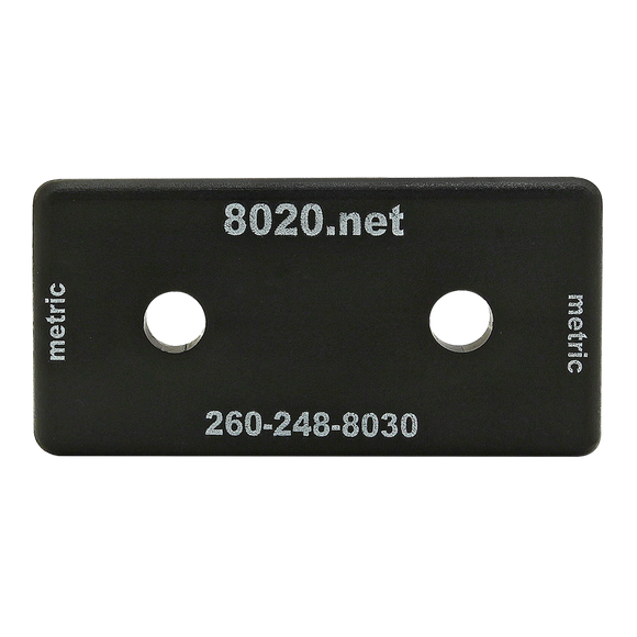 40-2045 - 40-4080 End Cap Black w/ Push-In