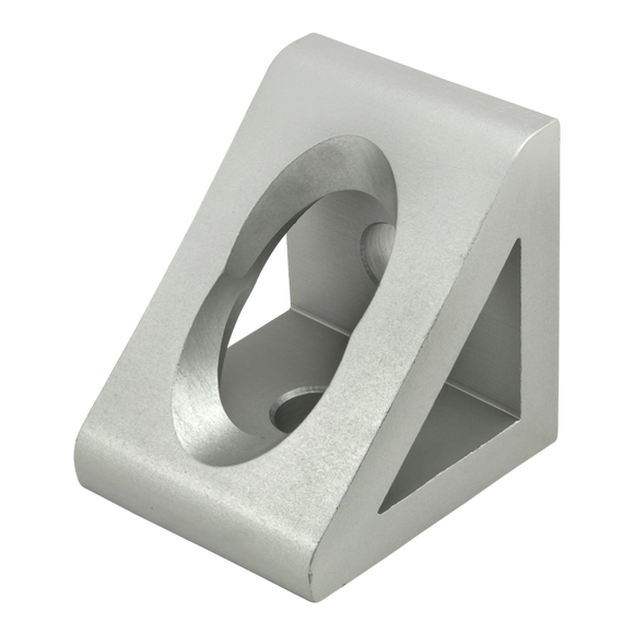 40-4332 - 40 Series 2 Hole - Gusseted Inside Corner Bracket