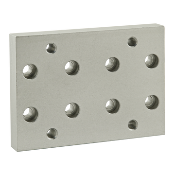 2147 -  15 Series Heavy-Duty Flange Mount Caster Base Plate