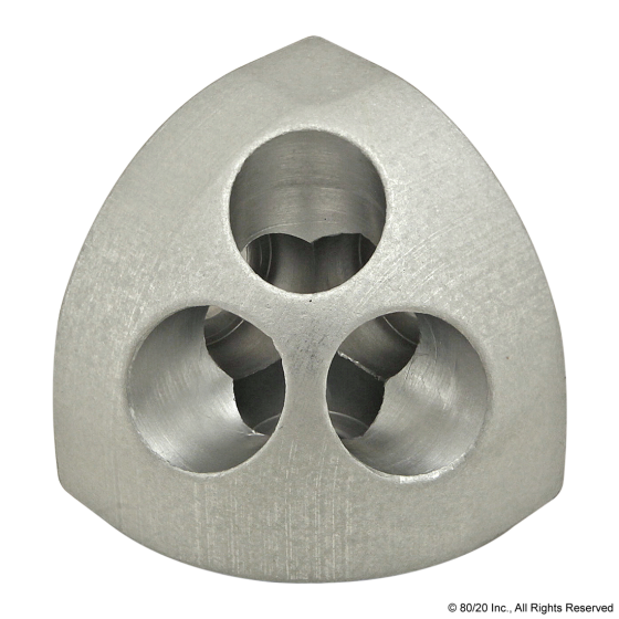 4041 - 10 Series 3 Way - Rounded Corner Connector