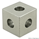 4042 - 10 Series 3 Way - Squared Corner Connector-1