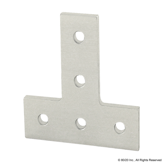4080 - 10 Series 5 Hole - "T" Flat Plate
