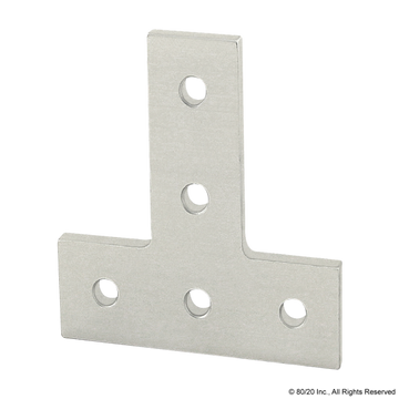 4080 - 10 Series 5 Hole - "T" Flat Plate