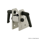 4116 - 10 Series 90 Degree Double Pivot Bracket Assembly with "L" Handles-1