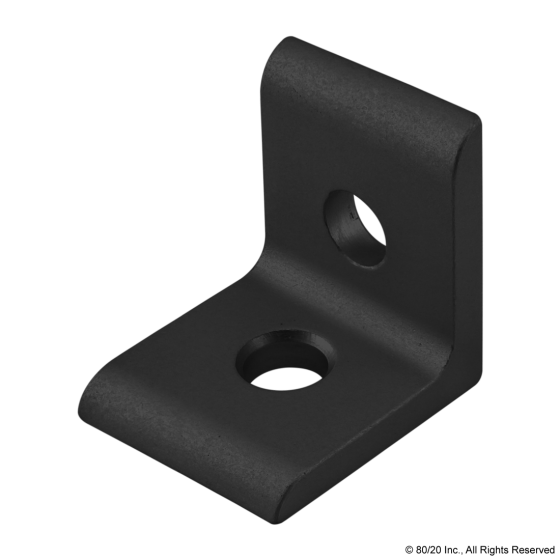 4119-BLACK - 10 Series 2 Hole - Inside Corner Bracket