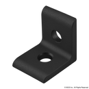 4119-BLACK - 10 Series 2 Hole - Inside Corner Bracket-1