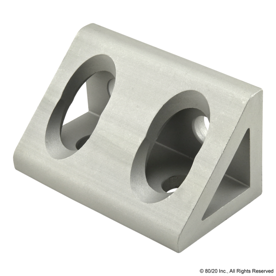 4134 - 10 Series 4 Hole - Wide Gusseted Inside Corner Bracket