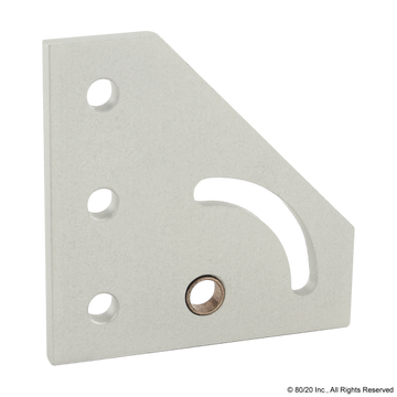 4137 - 10 Series 90 Degree Right Hand Pivot Bracket Plate